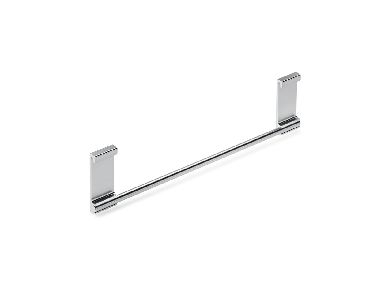 Alto towel holder 1, stainless steel coloured