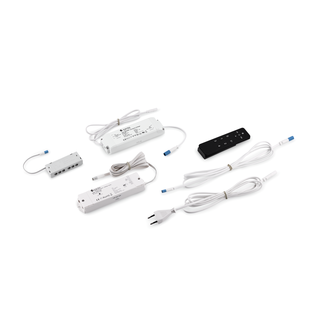 Linero MosaiQ LED-besturingsset, wit  Linero MosaiQ LED-besturingsset, wit