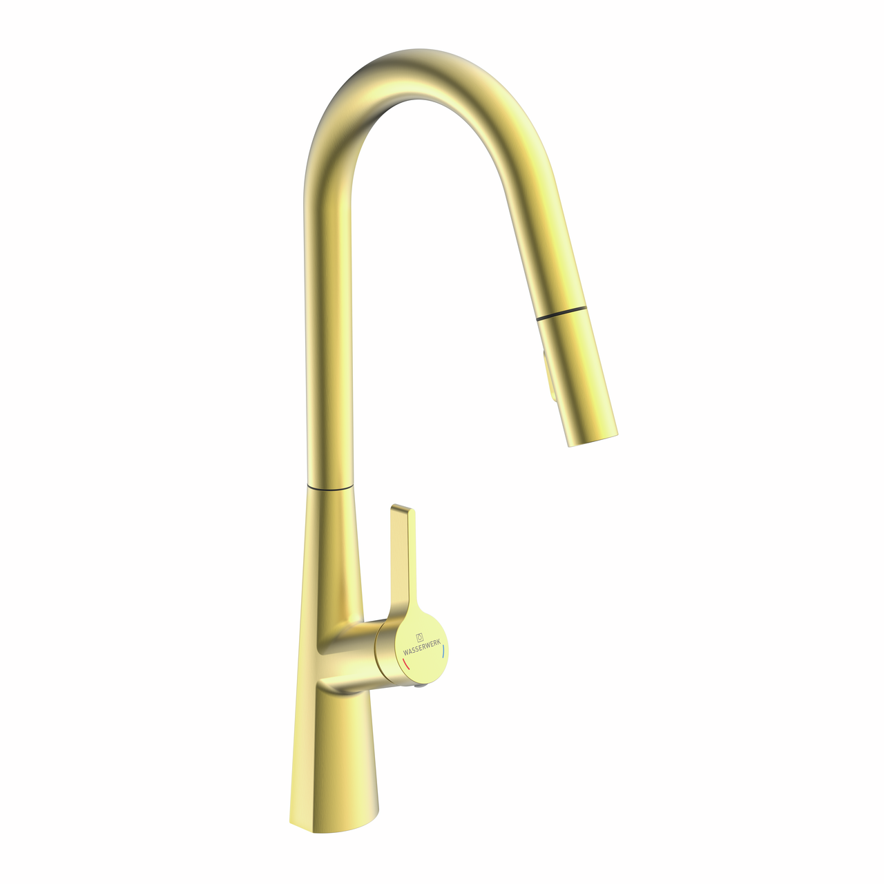 Wasserwerk Bendea, brushed-gold, haute pression Wasserwerk Bendea, brushed-gold, haute pression