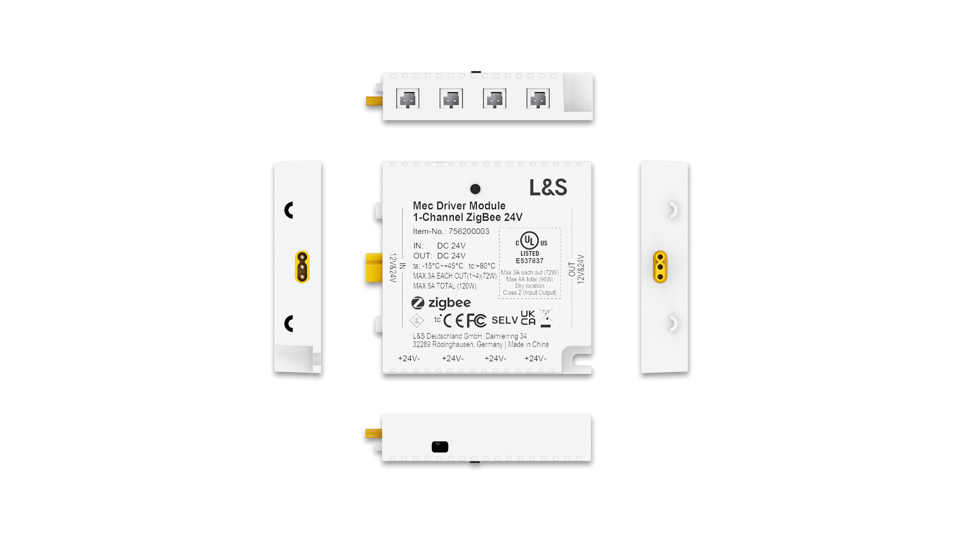 MEC Driver LED 1-Kanal Modul Funk/ZigBee, 24 V