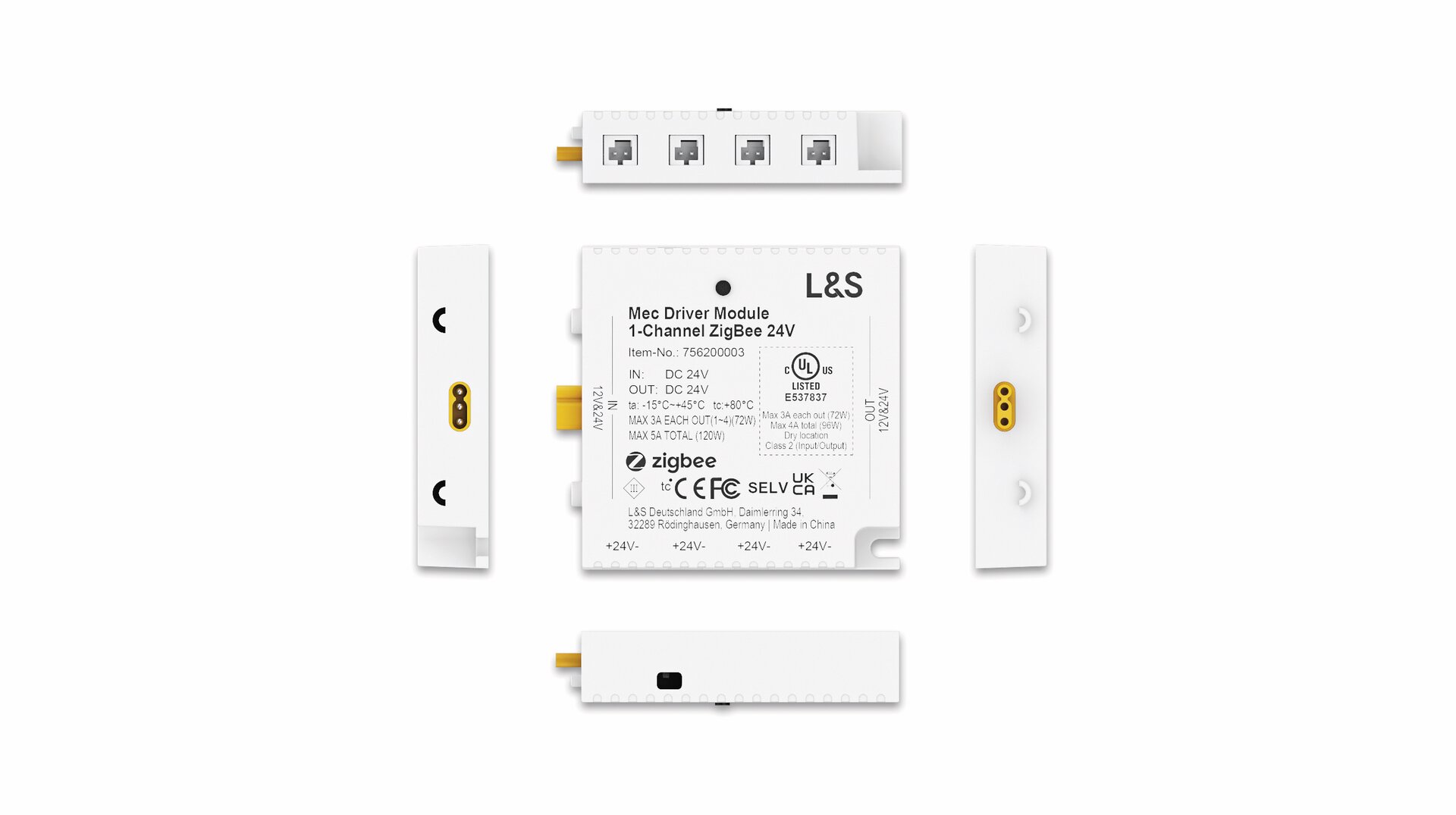 MEC Driver LED 1-Kanal Modul Funk/ZigBee, 24 V