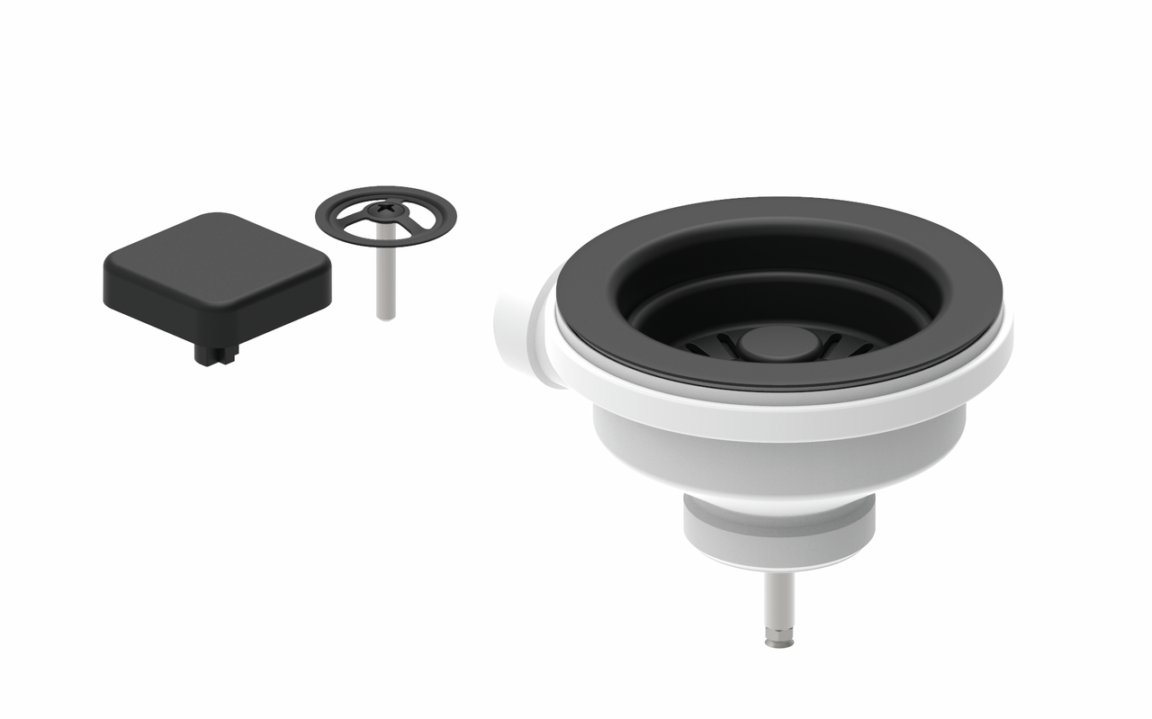 Kit de remplacement pour garniture rotative à excentrique, noir