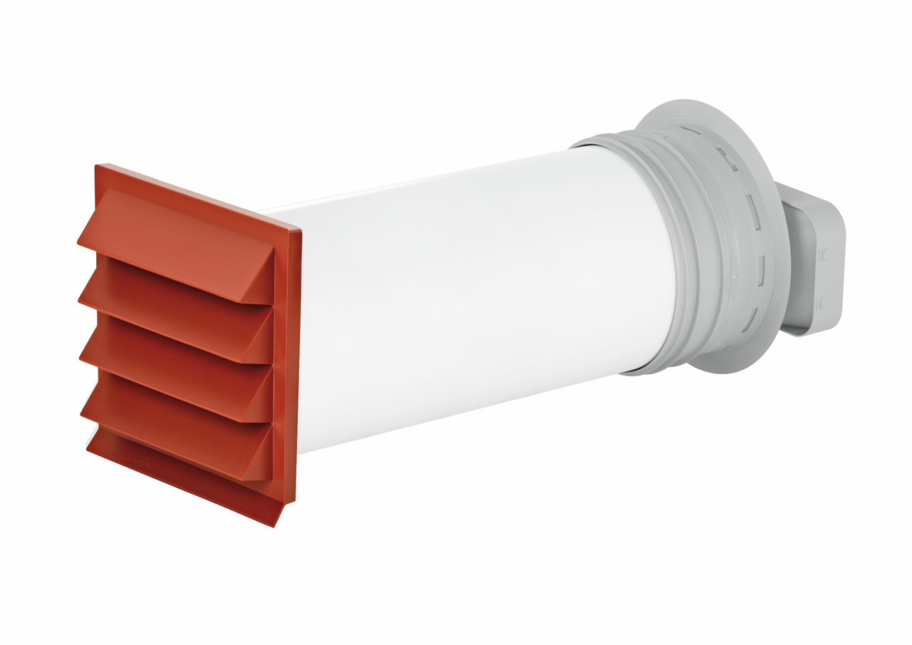 PRIME flow P-K-Klima flow 150 Mauerkasten, ziegelrot PRIME flow P-K-Klima flow 150 Mauerkasten, ziegelrot