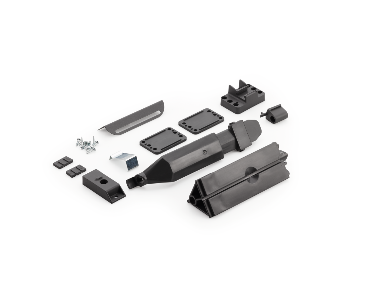 Beslagzakje, antraciet