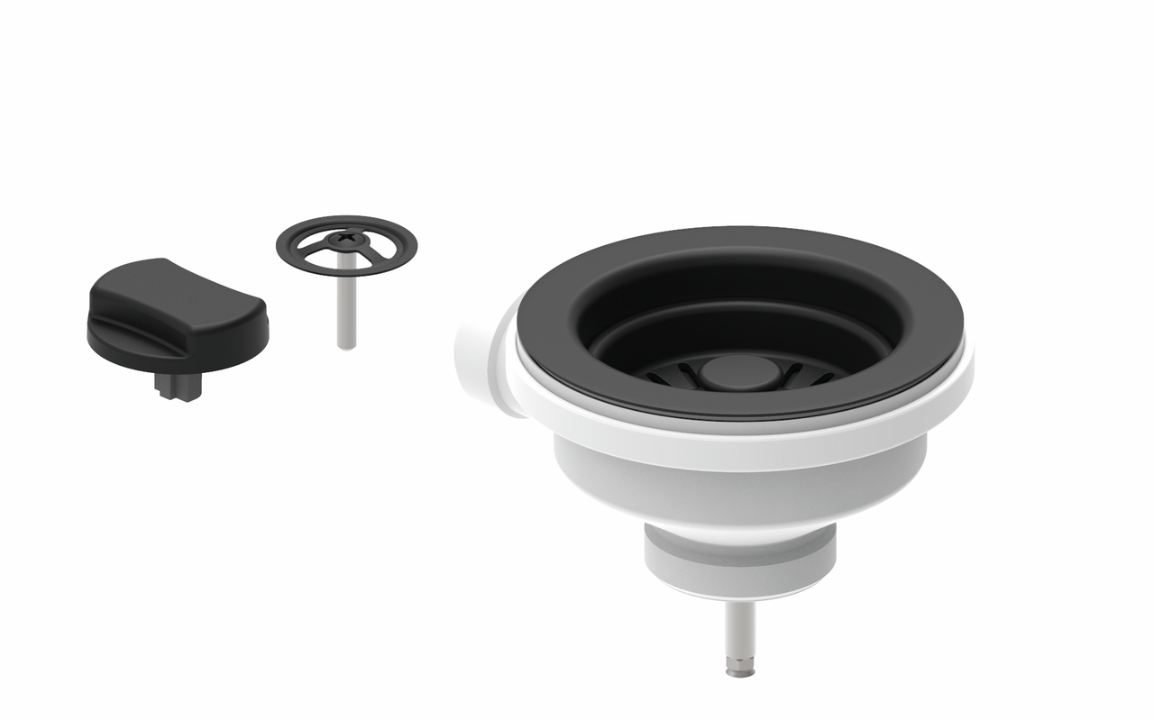 Kit de remplacement pour garniture rotative à excentrique, noir