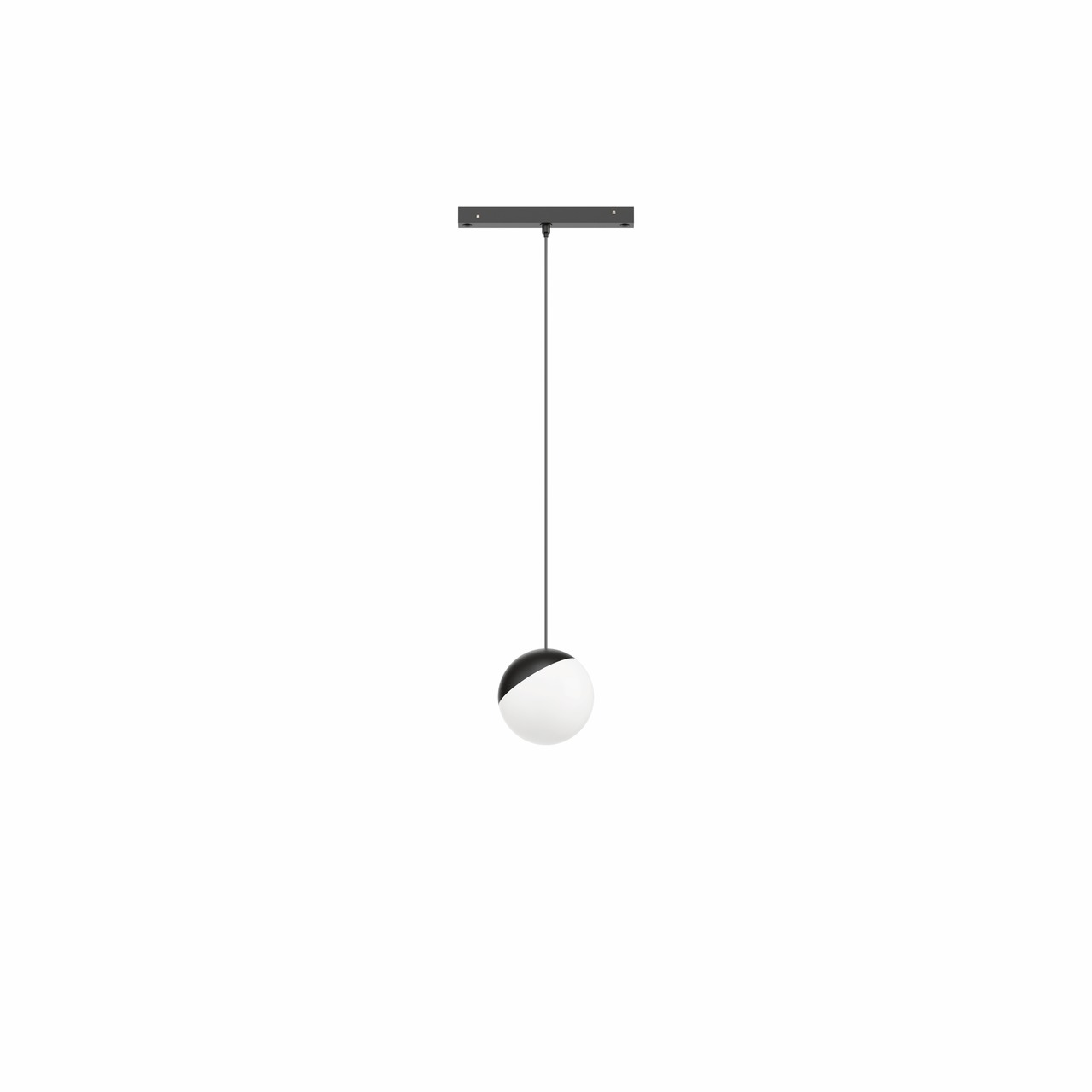 Easytrack luminare suspendu G, noir mat