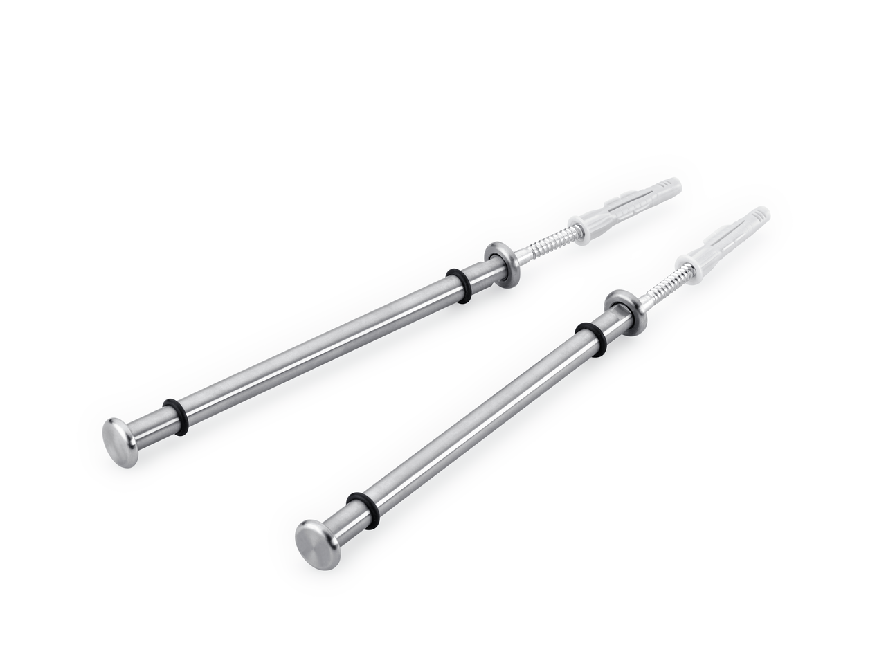 Akro, acier inox mat
