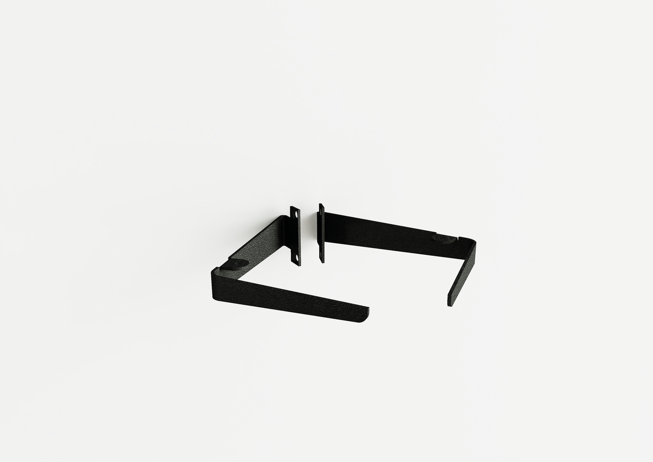  transFORM Regalbodenhalter, schwarz matt