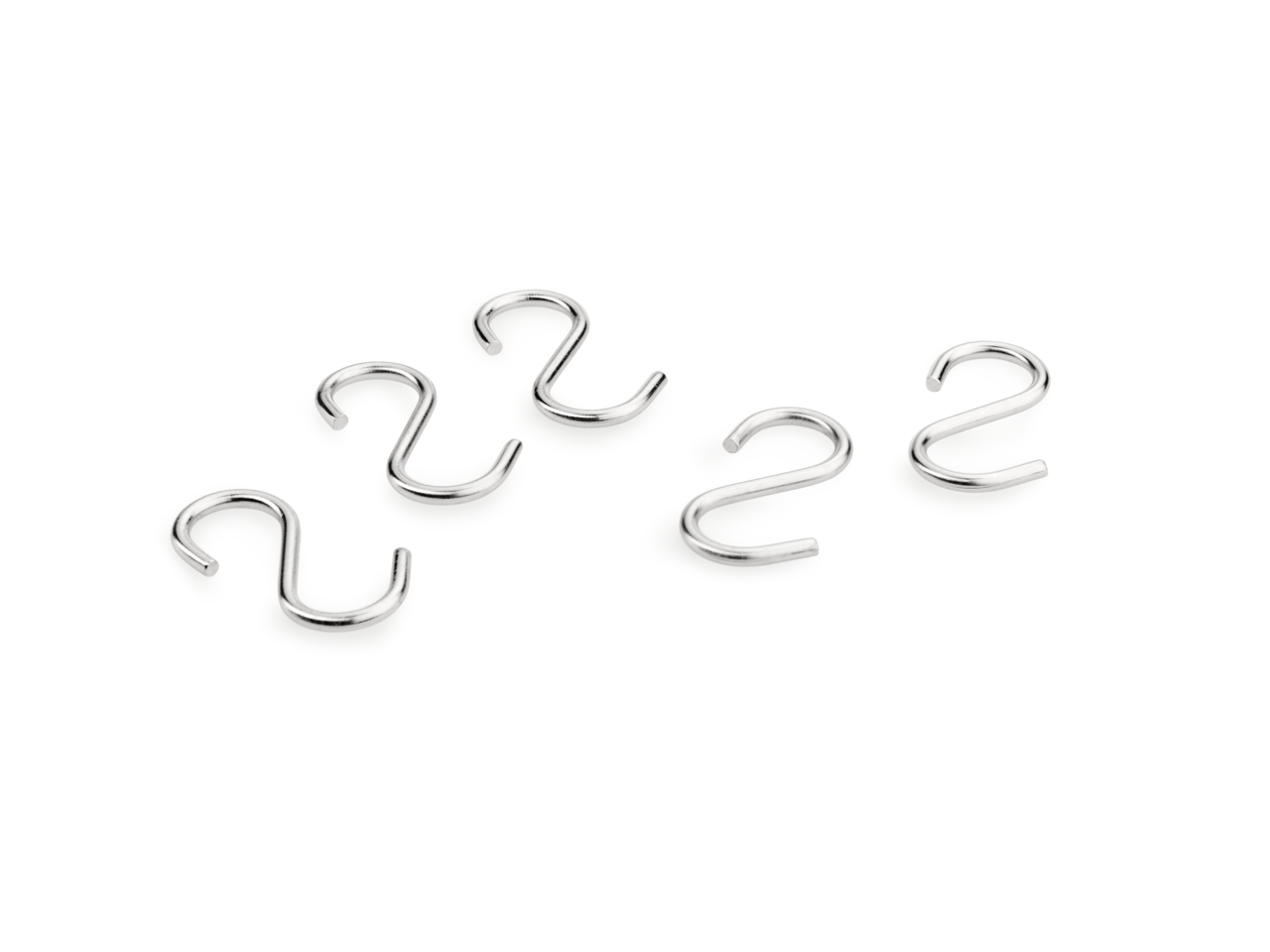  Edelstahl-Reling S Haken, Edelstahl