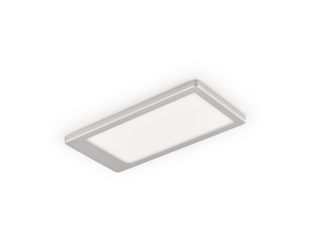Neva 2 colour change LED, single lamp without switch, aluminium coloured and black