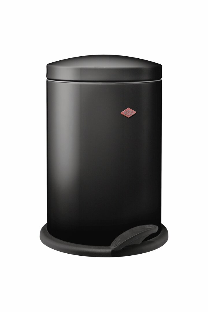 WESCO® Poubelle à pédale 116, noir