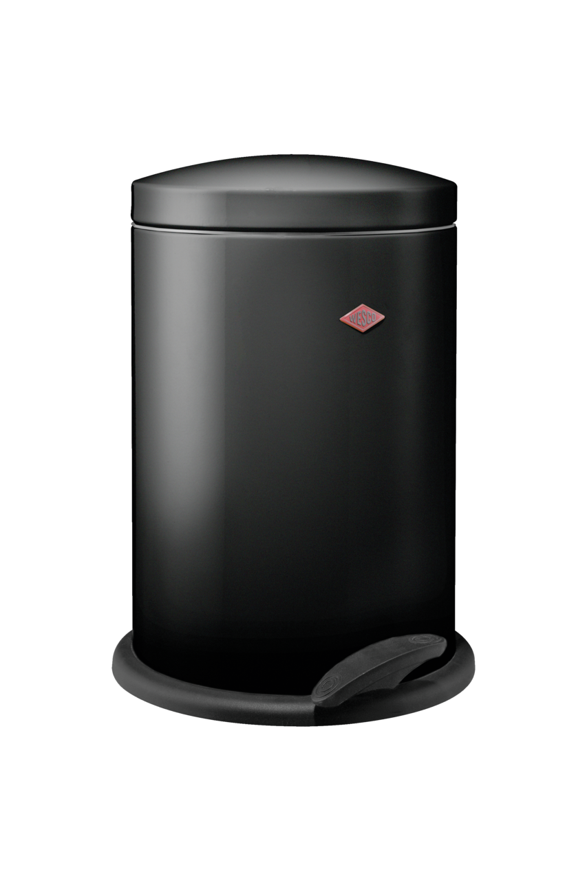 WESCO® Poubelle à pédale 116, noir WESCO® Poubelle à pédale 116, noir