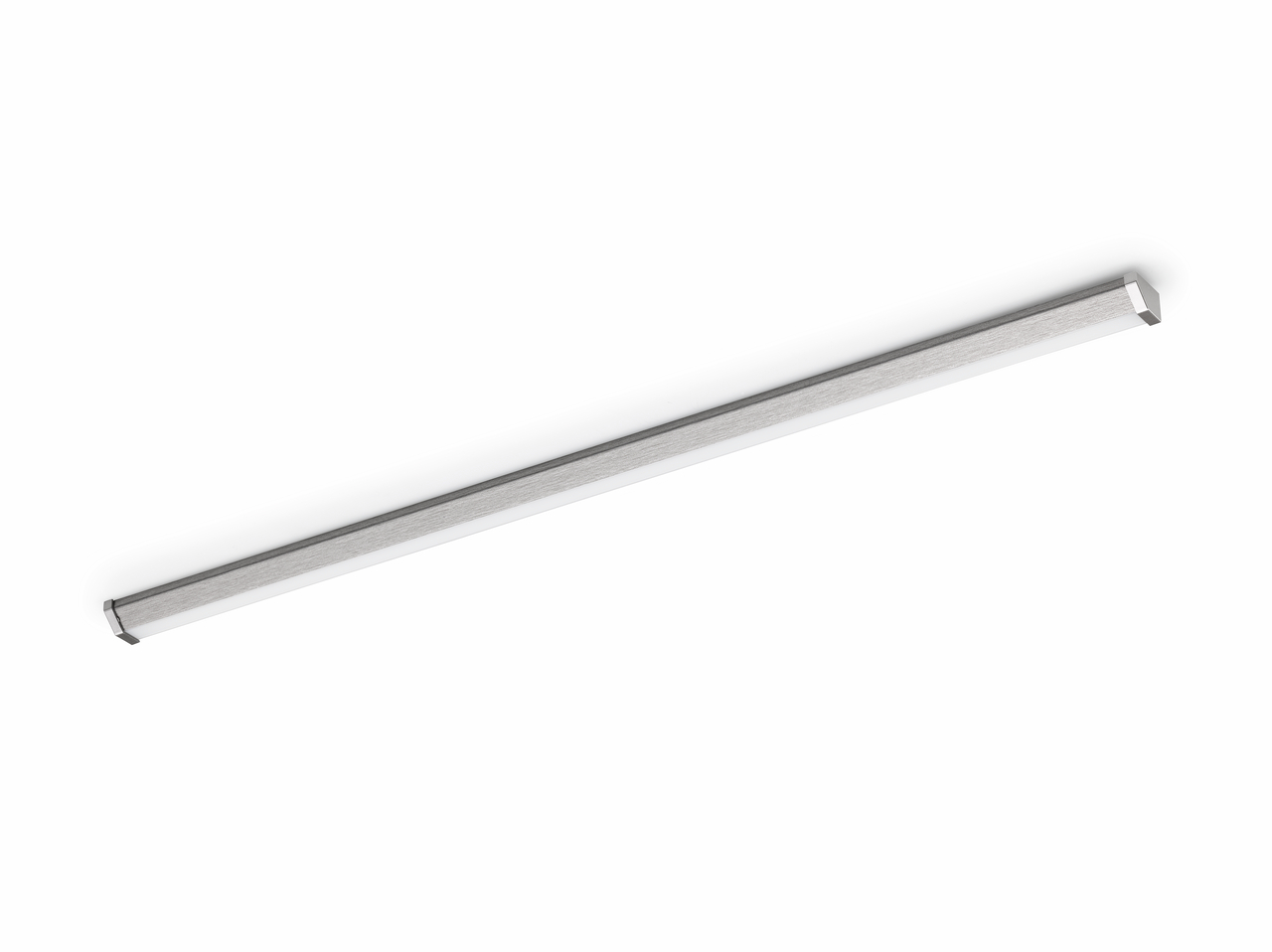 Manubrio kleurwissel LED, afzonderlijke lamp, L 2600 mm, roestvrij staalkleurig