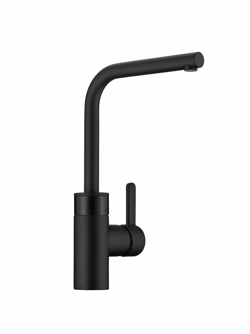 Kludi E-GO-L Sensor, schwarz matt, mit Netzstecker, Hochdruck