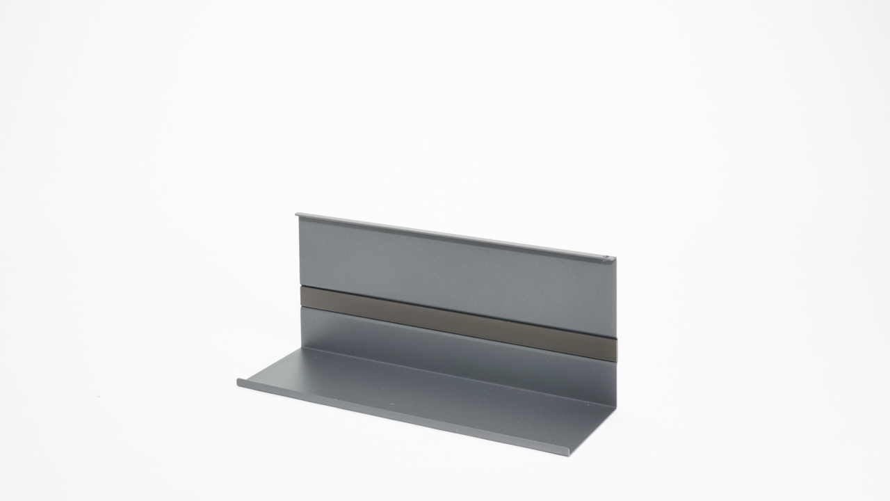 Linero MosaiQ universal shelf 1, black matt