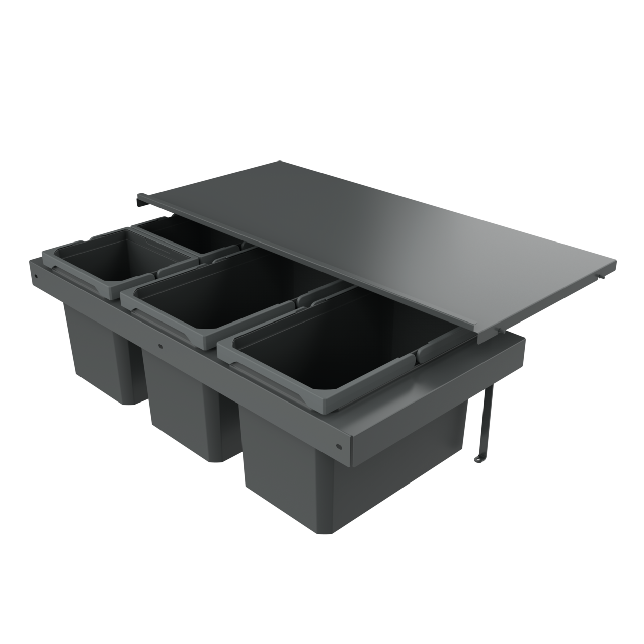 Cox Stand-UP® 280 S/900-4, without bio lid, anthracite, H 280 mm