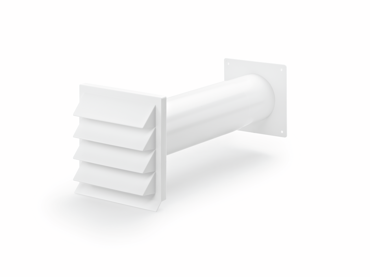 K-Klima-R 100/100 Mauerkasten, weiß