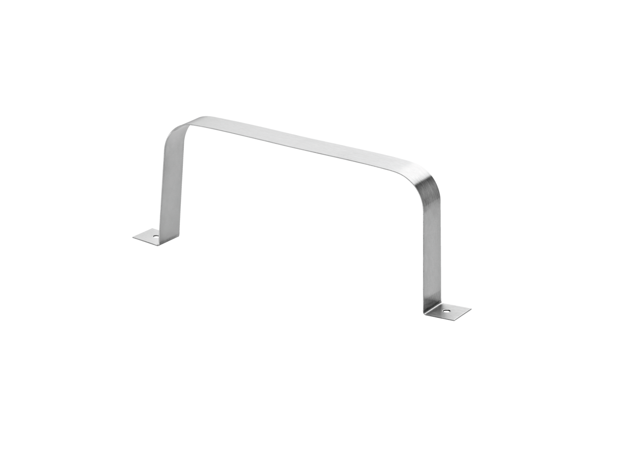 Fixation pour conduite plate 125, acier inox  Fixation pour conduite plate 125, acier inox
