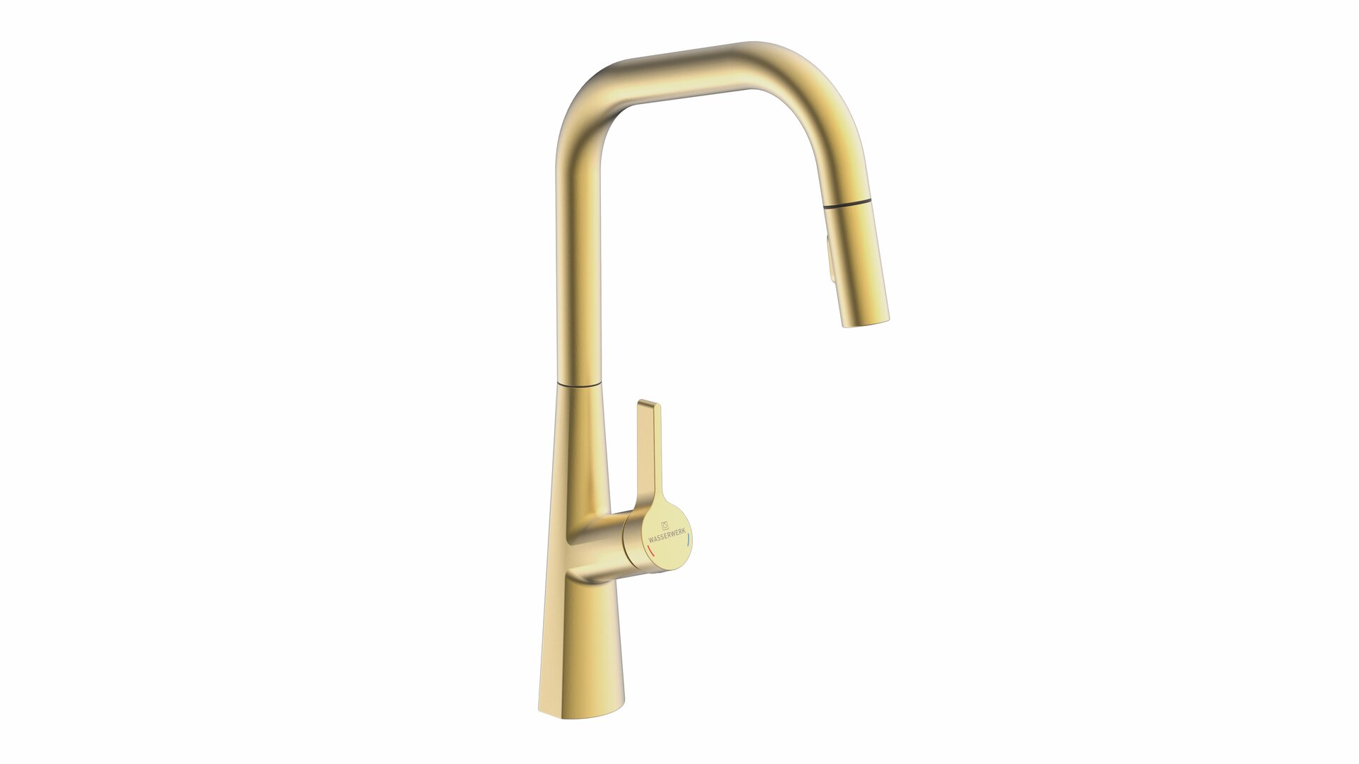 Wasserwerk Kristea, brushed-gold, high pressure