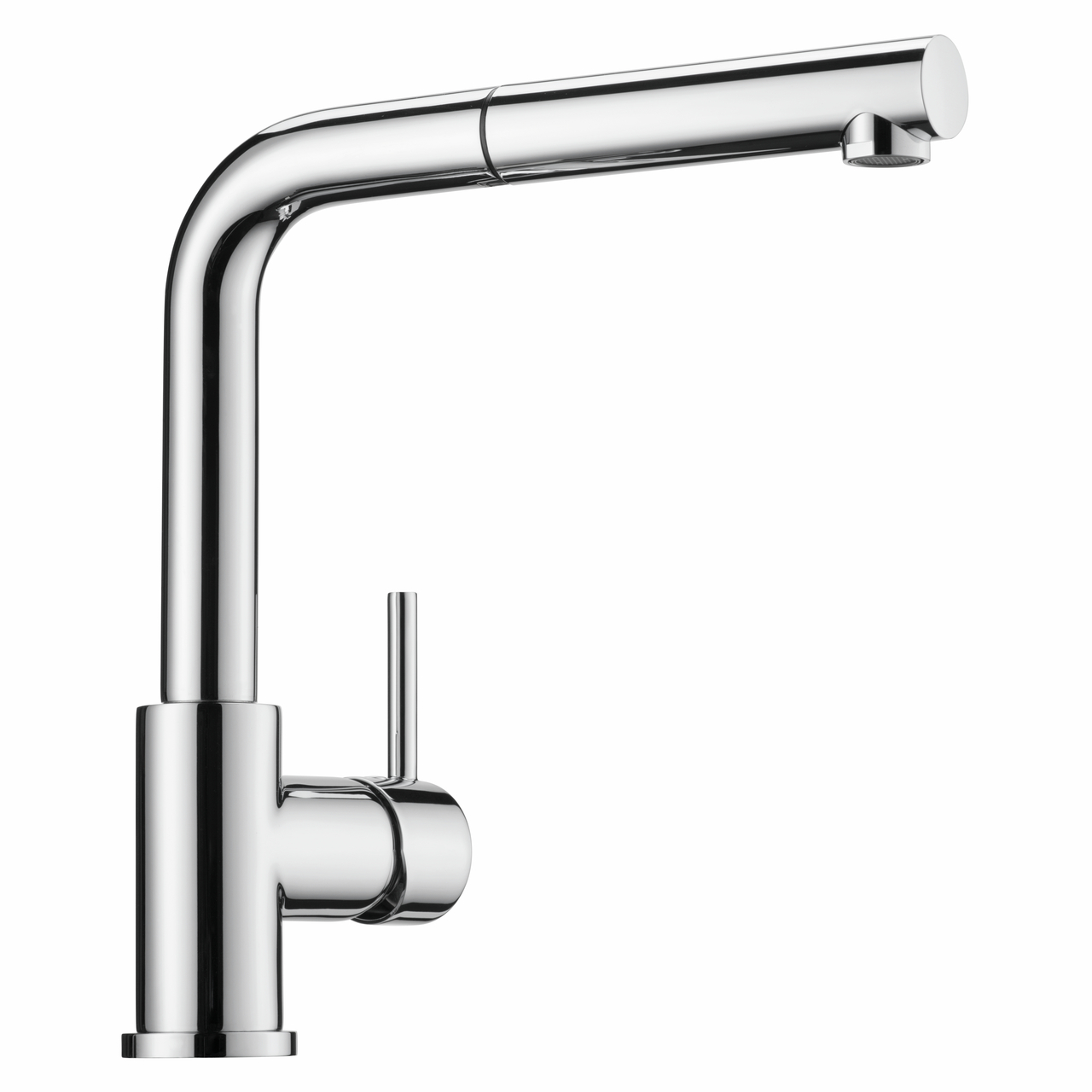 LINEA Arco 2, stainless steel finish, low pressure
