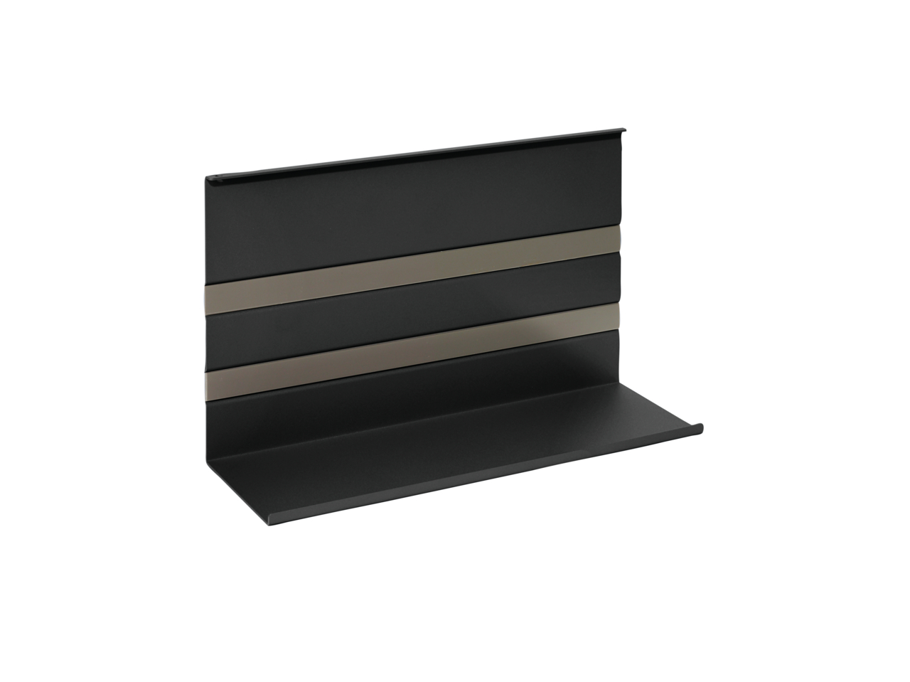 Linero MosaiQ universal shelf 2, black matt