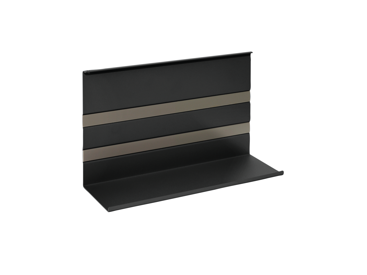 Linero MosaiQ Universalablage 2, schwarz matt Linero MosaiQ Universalablage 2, schwarz matt