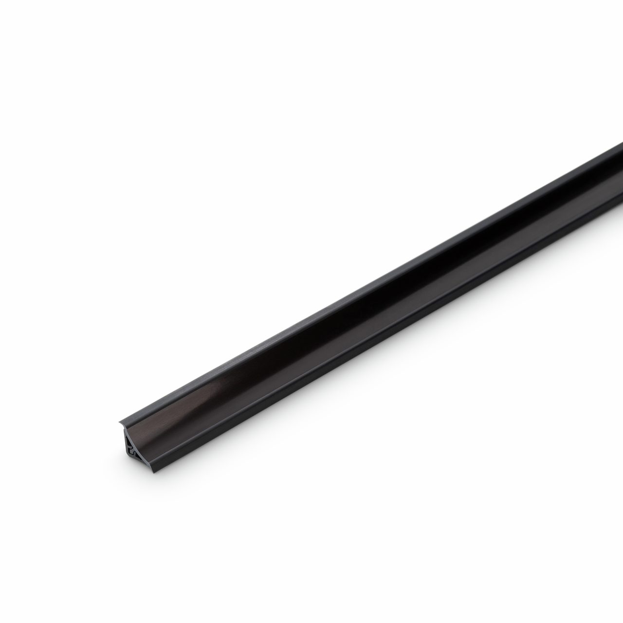 Wandaansluitprofiel Slim Line Plus, zwart