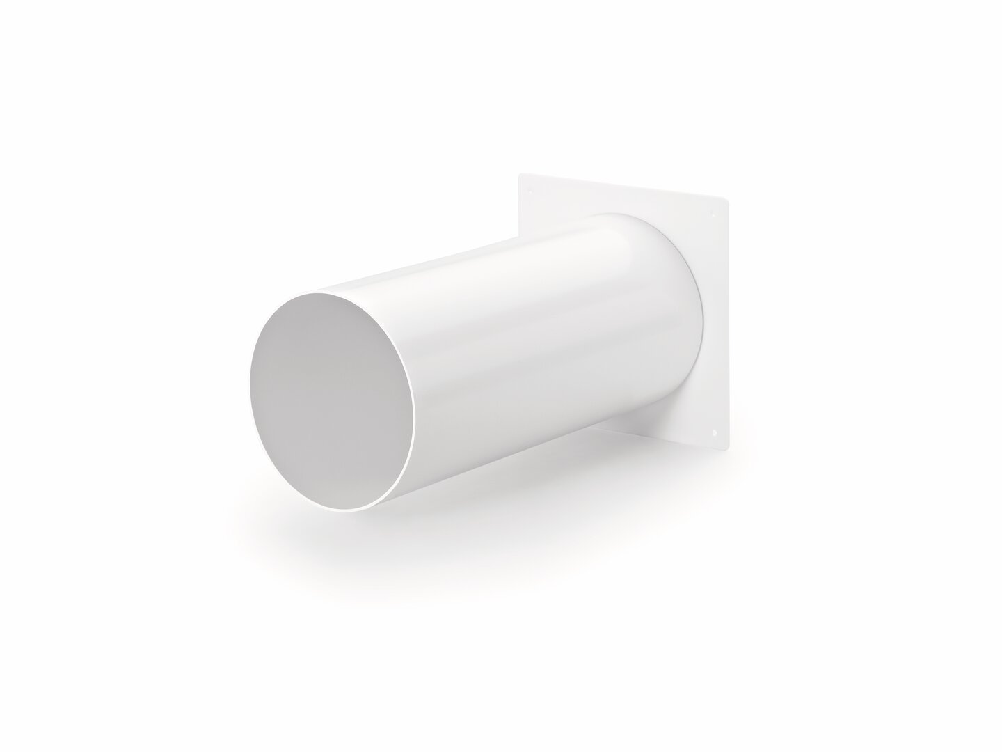  150 tubulure de raccordement au mur 1, blanc