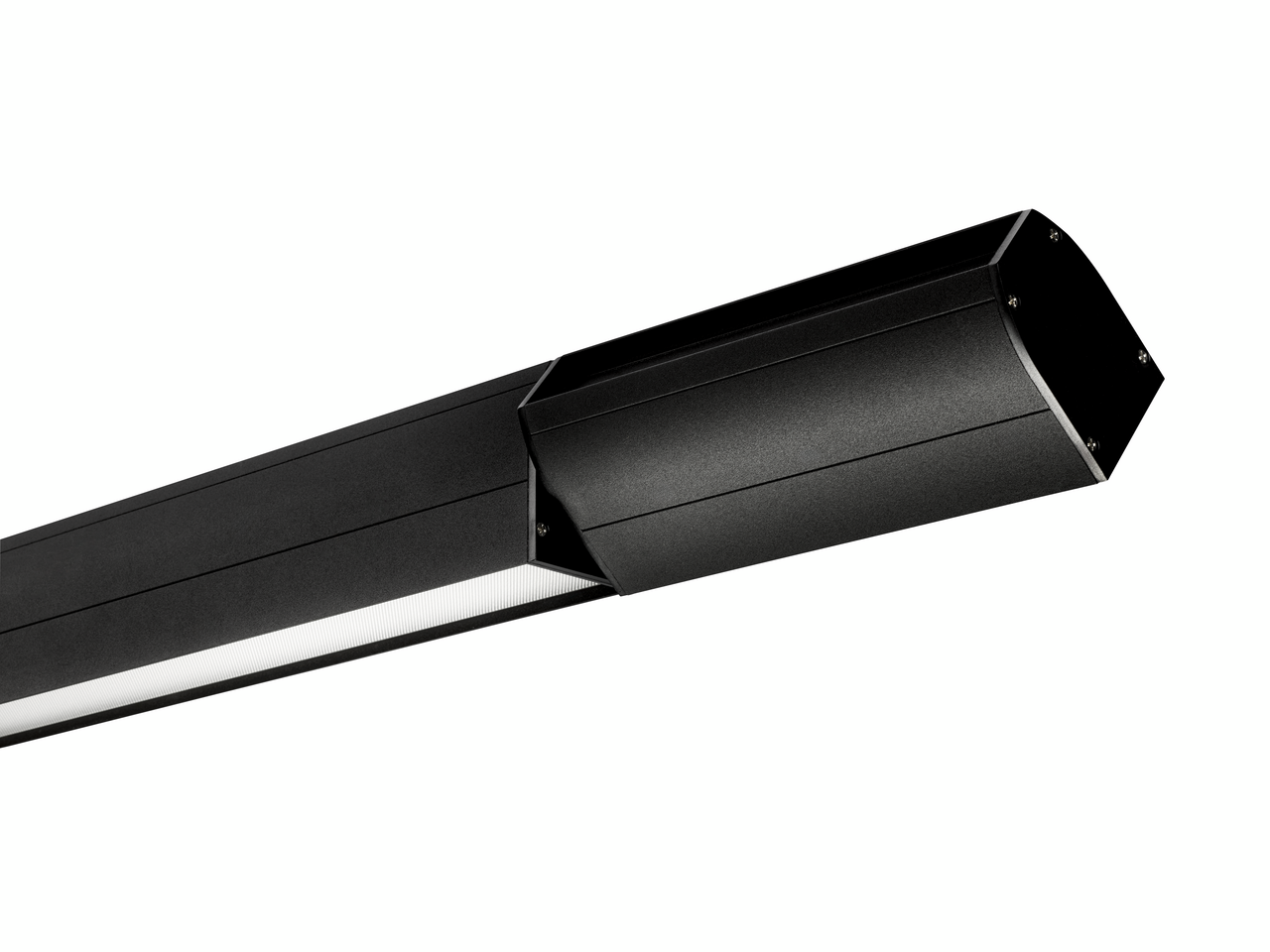 Svala LED, L 1560 mm, 40 W, black