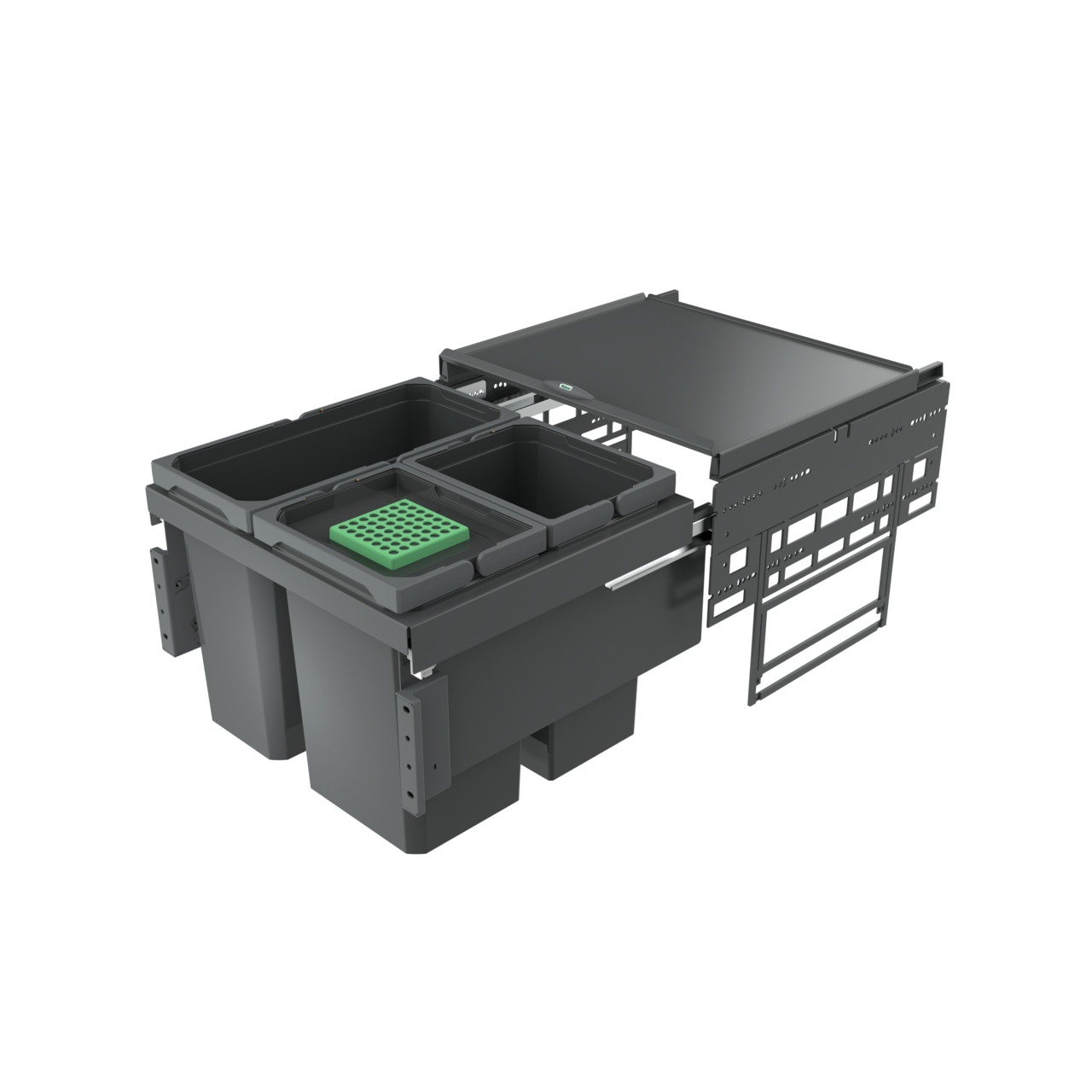 Cox® Base 360 S/500-3, with bio lid, anthracite, H 360 mm