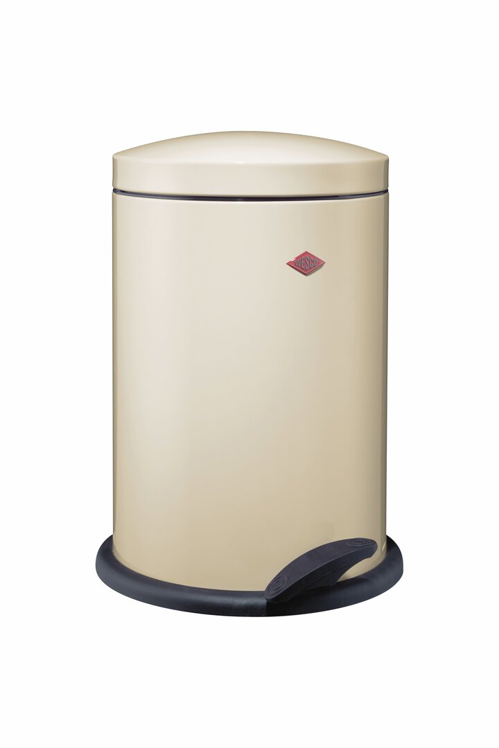 WESCO® Poubelle à pédale 116, amande