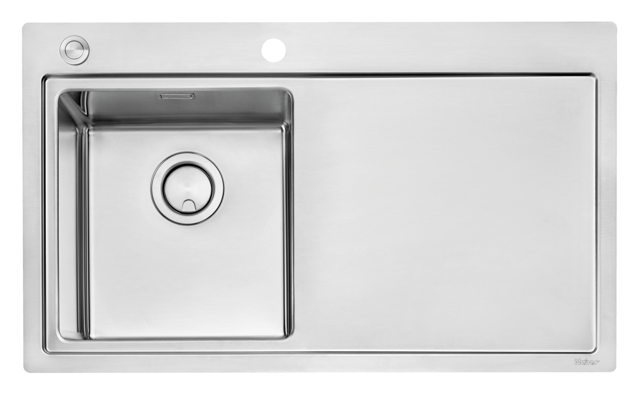 Corno Ora, acier inox, bac/gauche