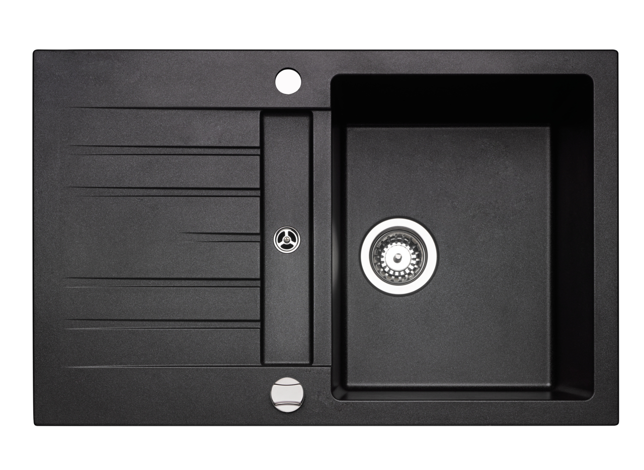  Corto 780 – Set, granit nero, Set, inkl. Drive 1S, edelstahlfarbig/schwarz