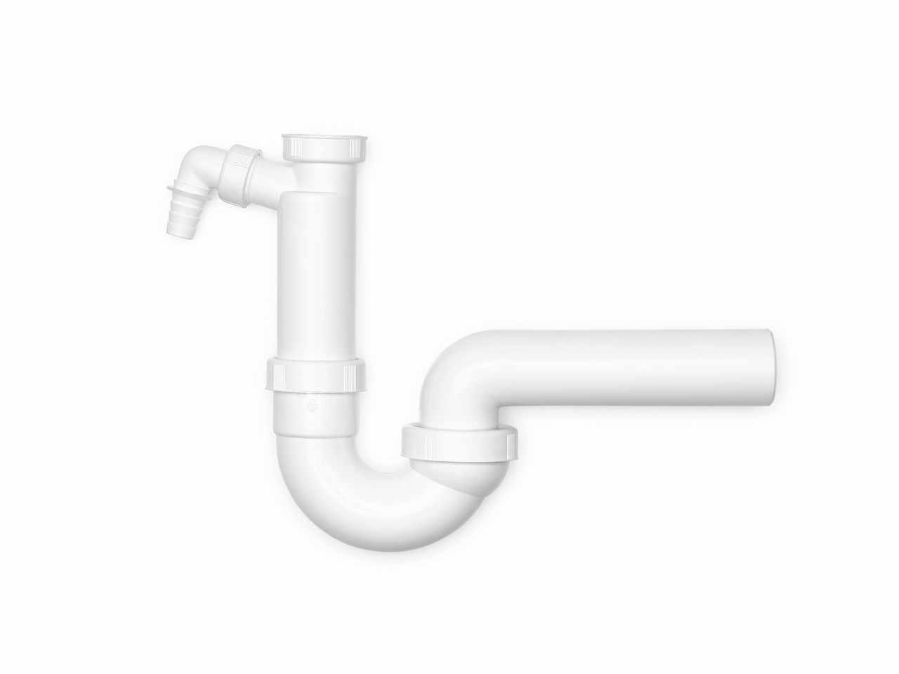 Kogelscharniersifon 3 super geruisarm, 1 ½" x Ø 50 mm  Kogelscharniersifon 3 super geruisarm, 1 ½" x Ø 50 mm