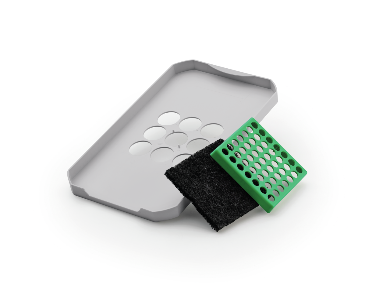 Biodeckel, hellgrau, für 7,5 Liter