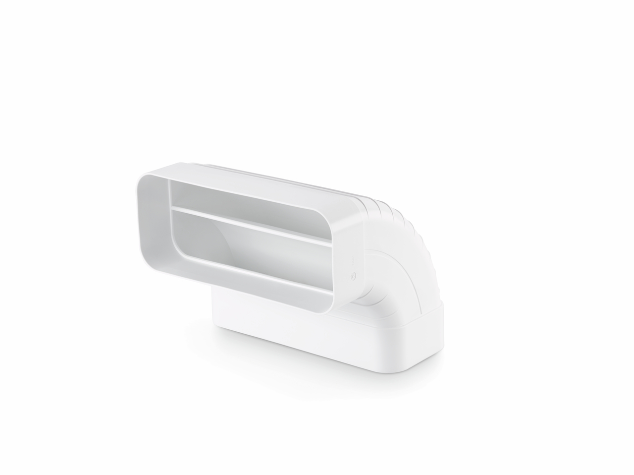 F-RBV 150 pipe bend vertical 90°, white