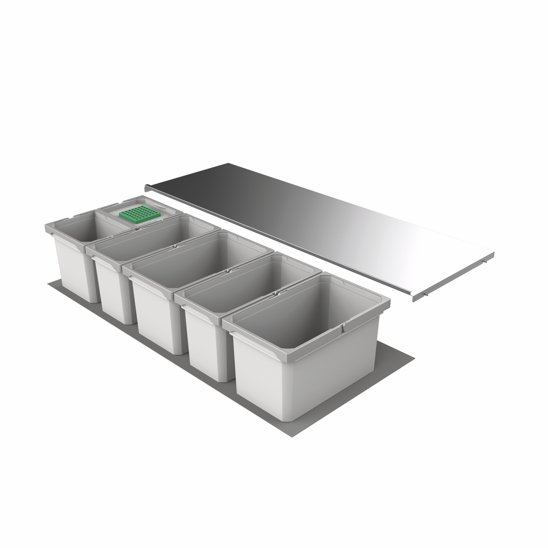  Cox® Box 235 S/1200-6 Bio, lichtgrijs