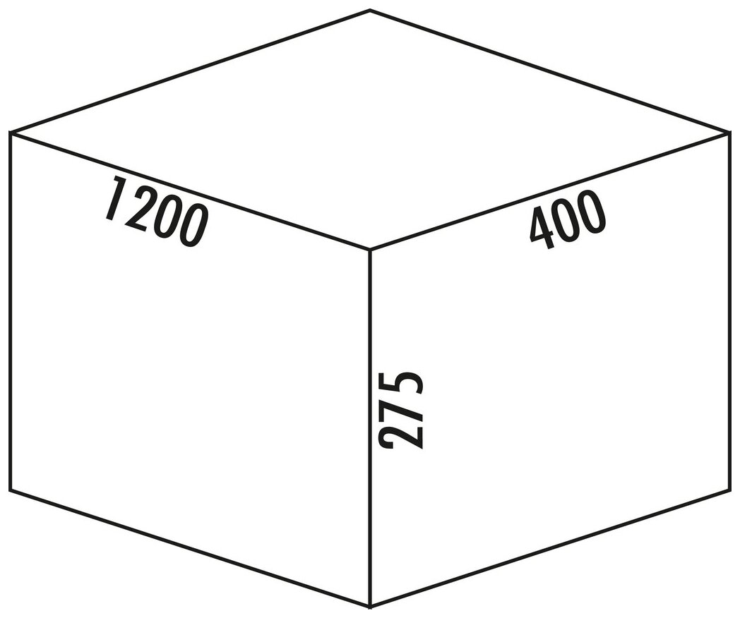 Cox® Box 275 S/1200-6, light grey