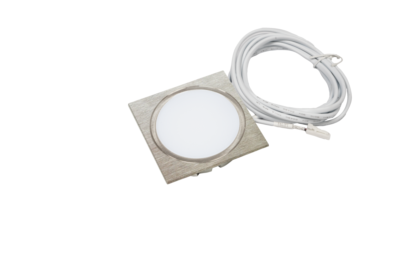 Anelli LED changement de couleurs 3 , luminaire individuel sans interrupteur, couleur acier inox Anelli LED changement de couleurs 3 , luminaire individuel sans interrupteur, couleur acier inox