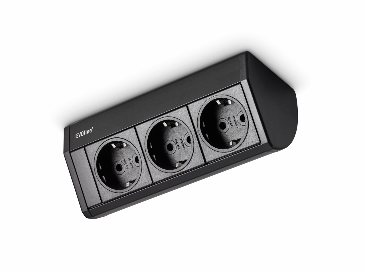 Evoline® Dock, schwarz matt