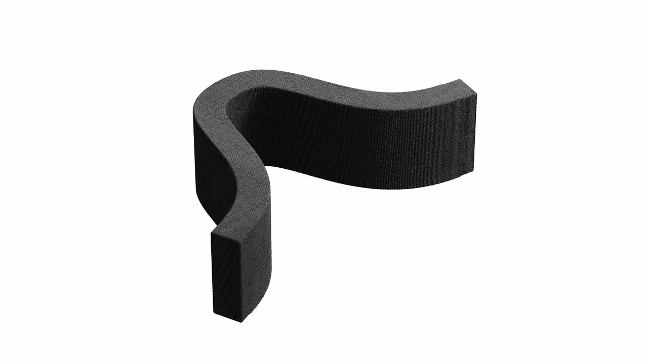 PRIME flow GREENflow OMEGA filter, black