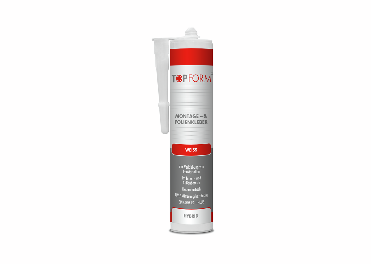 Montagelijm, 290 ml patroon, wit