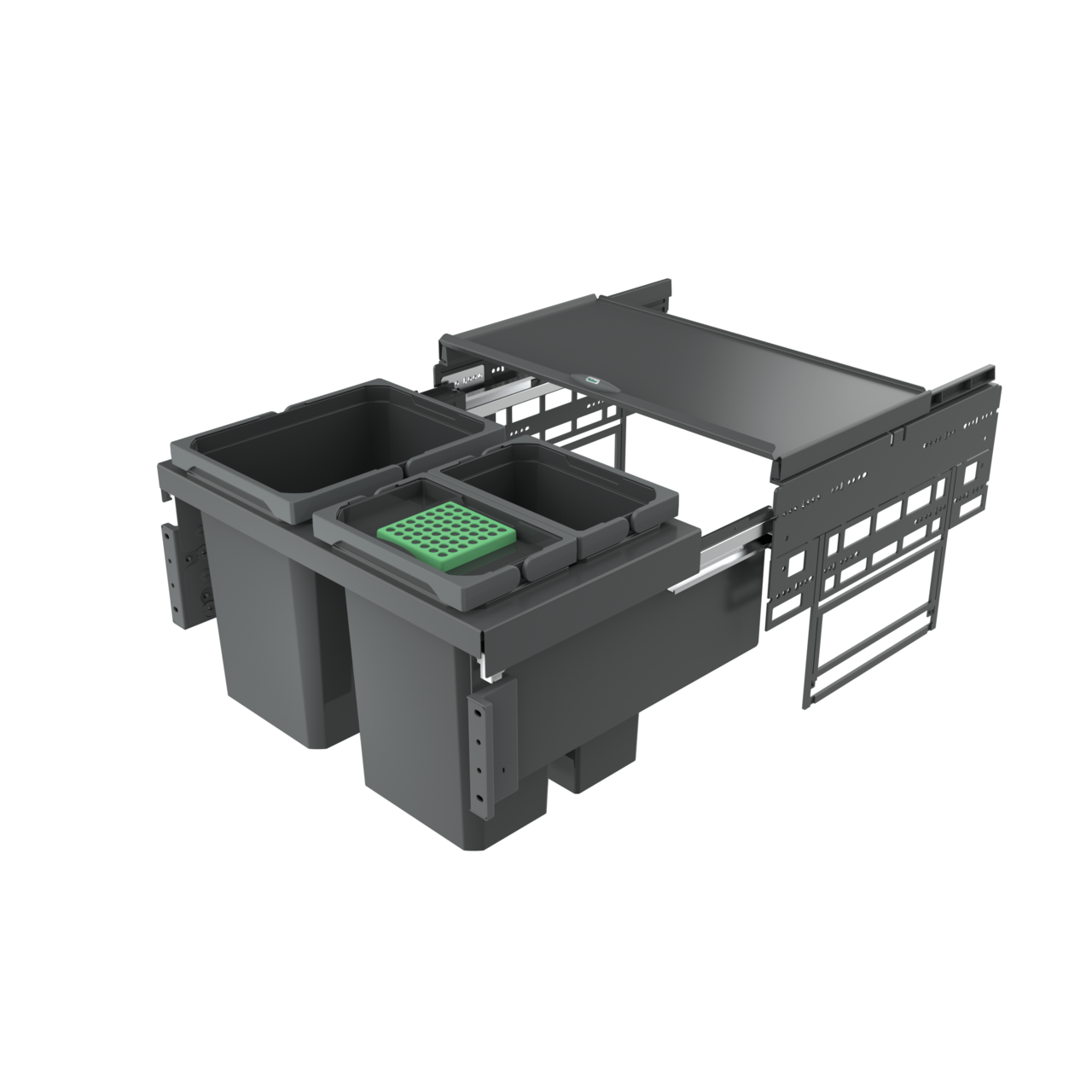 Cox® Base 360 K/600-3, with bio lid, anthracite, H 360 mm