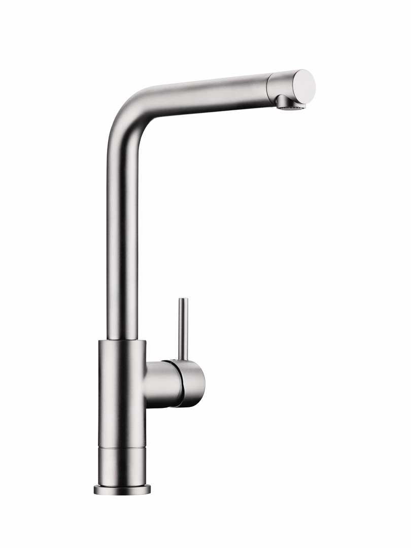 LINEA Arco 5 raamarmatuur, edelstahlfinish, hoogdruk