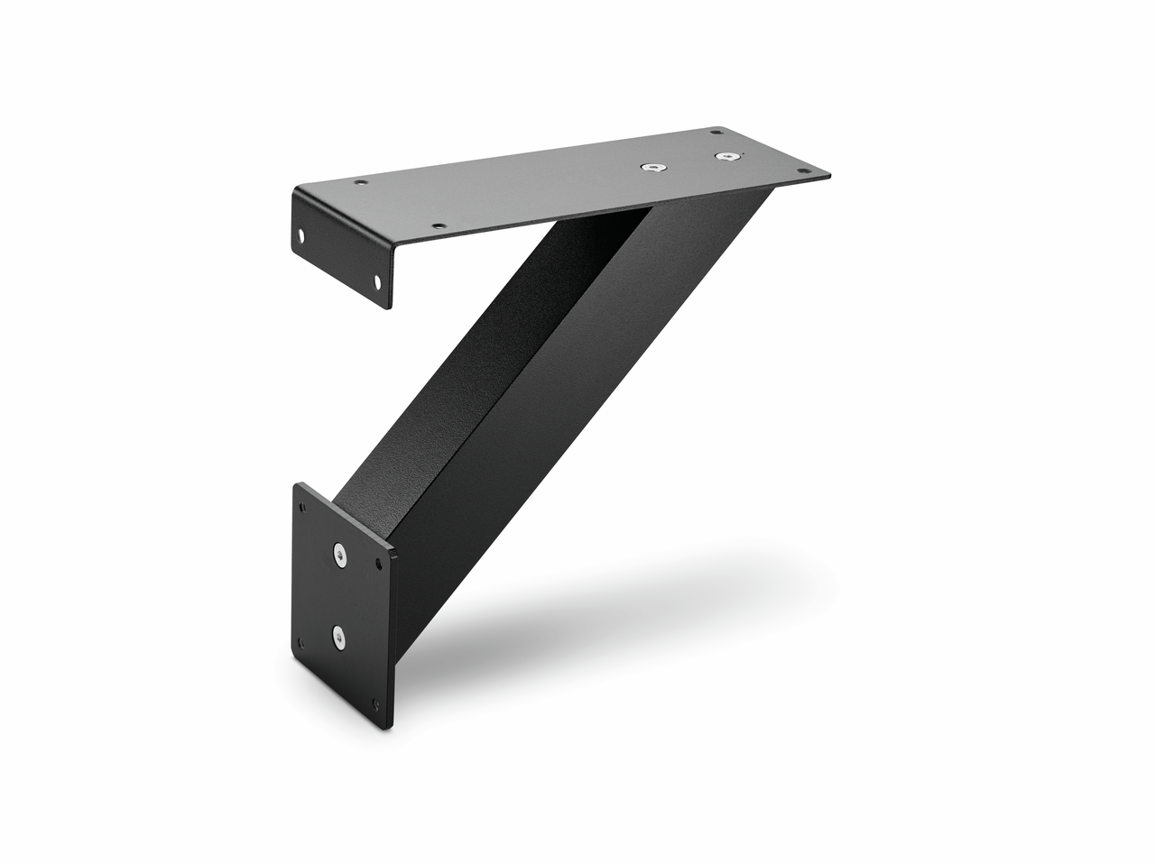 Kreta 3 schräg, schwarz matt, H 235 mm