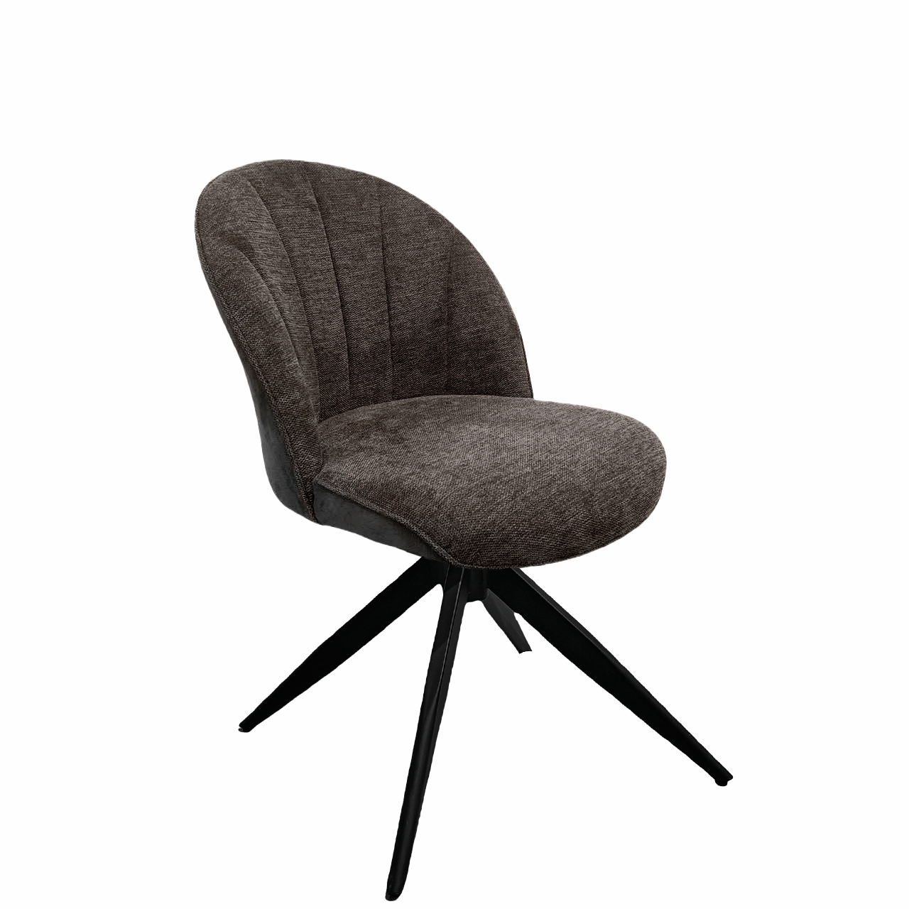 Brezo 1S, châssis noir mat, rotarif, angulaire, housse marron