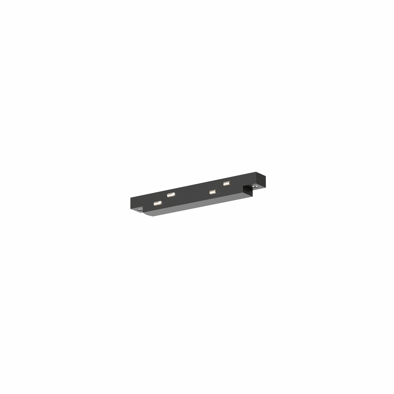 Easytrack longitudinale verbinder, zwart  Easytrack longitudinale verbinder, zwart