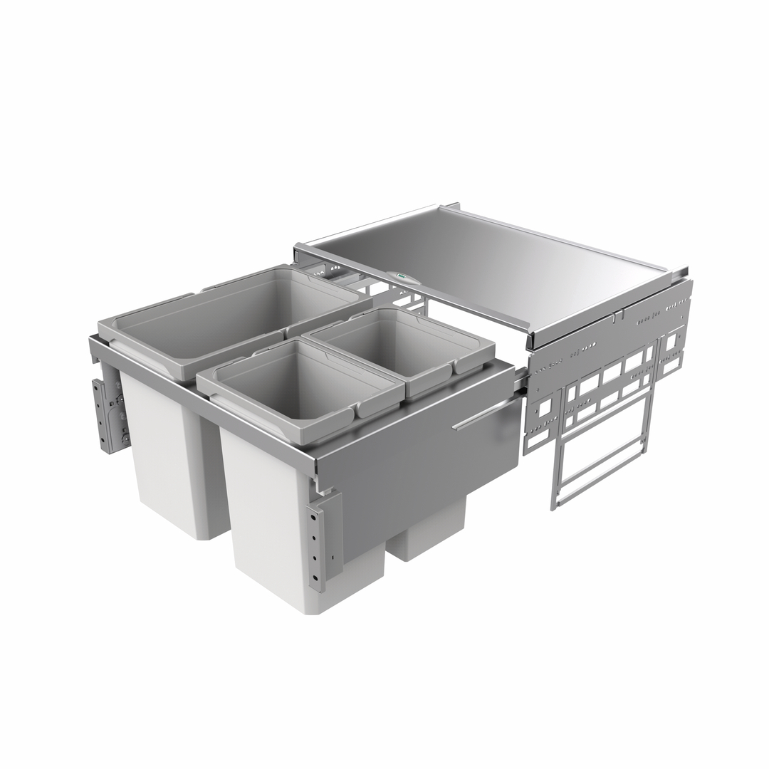 Cox® Base 360 S/600-3, sans couvercle bio, gris clair, H 360 mm