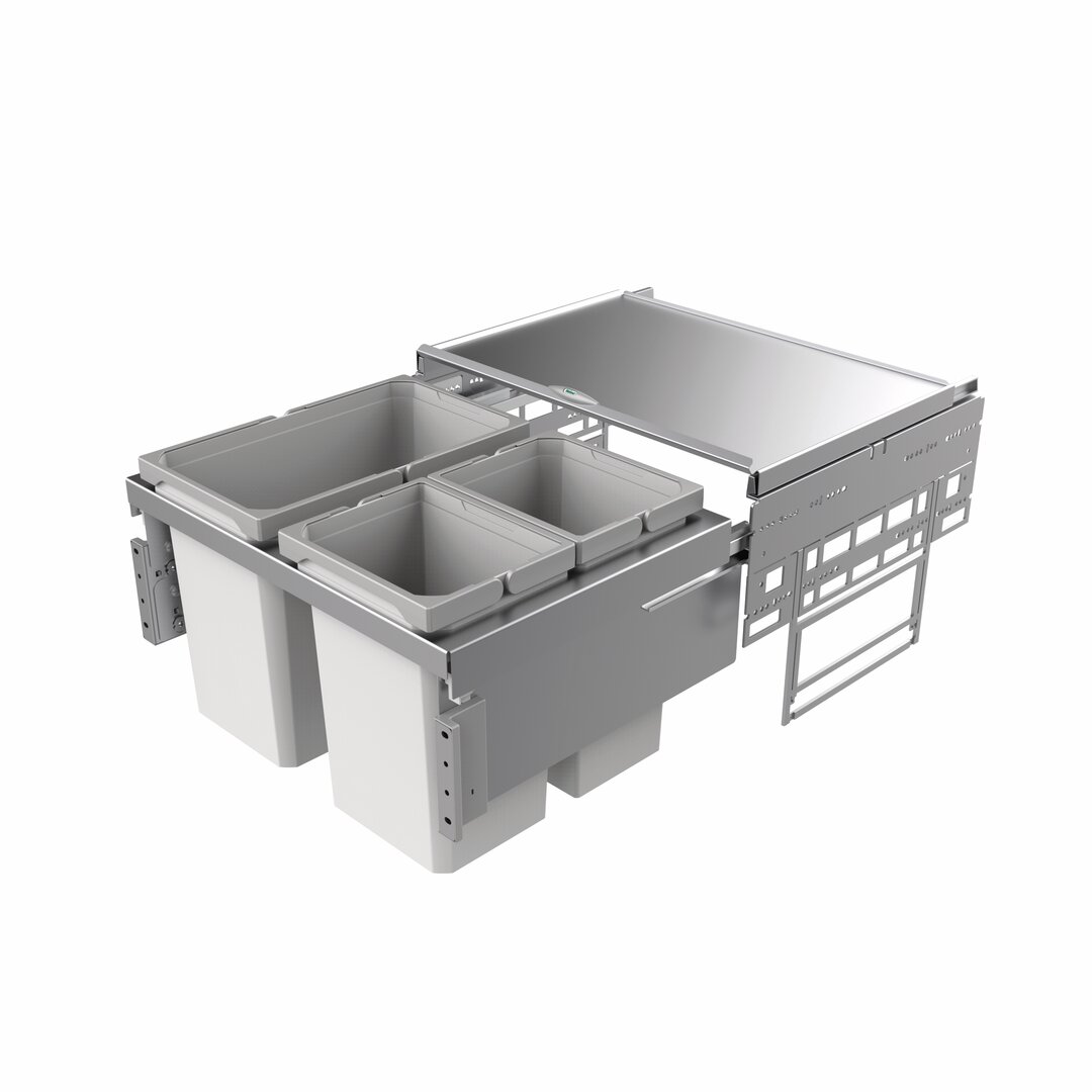 Cox® Base 360 S/600-3, sans couvercle bio, gris clair, H 360 mm