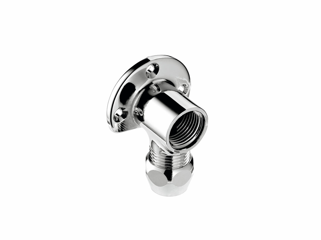 Wandschijf voor koperen buizen, 1/2", Ø 10 mm